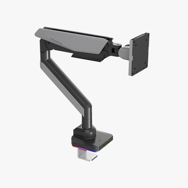 Gray durable monitor stand gas spring arm Gray durable monitor stand gas spring arm