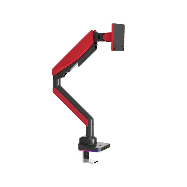 Single gas spring aluminum alloy monitor mount arm Single gas spring aluminum alloy monitor mount arm