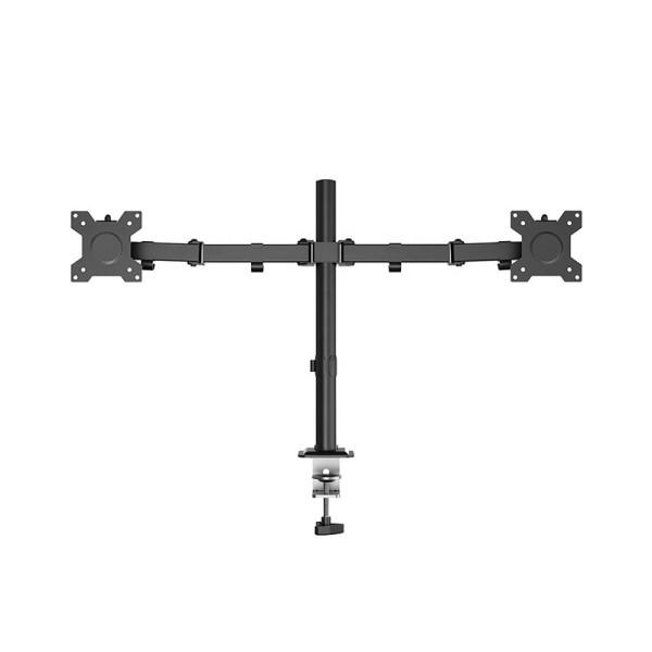 Flexible rotating dual monitor stand arm Flexible rotating dual monitor stand arm