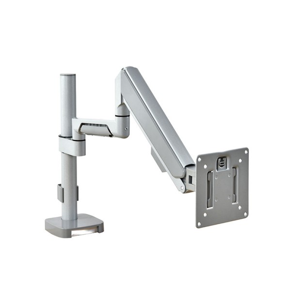 White easy-to-install monitor stand arm