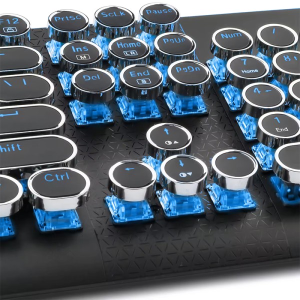 Black LED backlit waterproof wired keyboard Black LED backlit waterproof wired keyboard