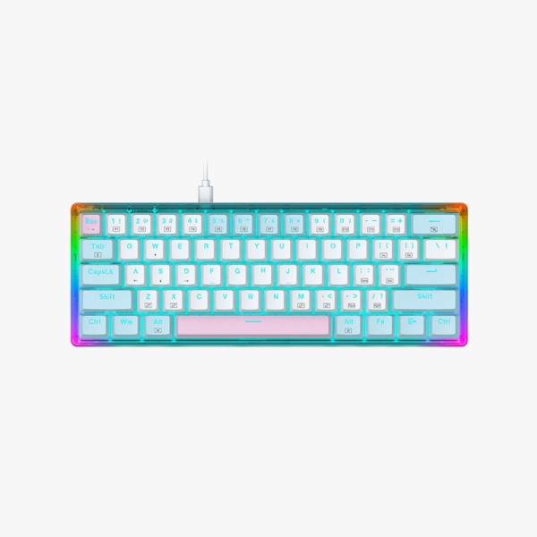 Cool and durable wired mechanical keyboard