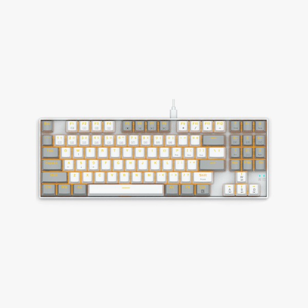 Waterproof 89-key wired mechanical keyboard