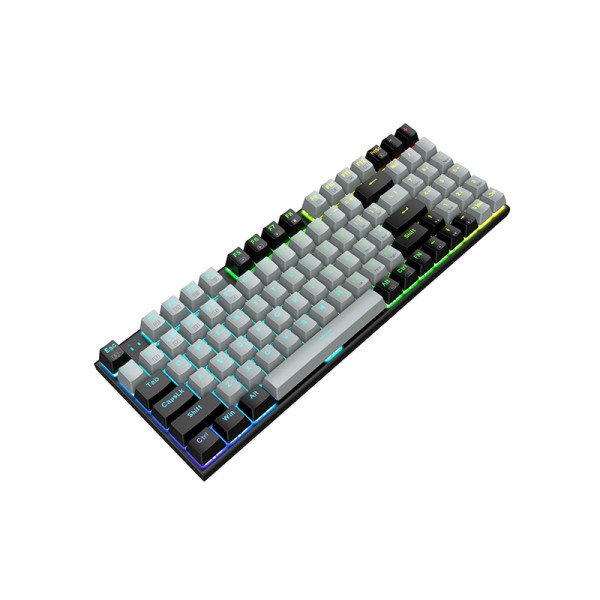 Double-layered soundproof 94-key wired mechanical keyboard