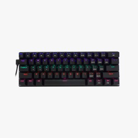 Mini portable 61-key wired mechanical keyboard