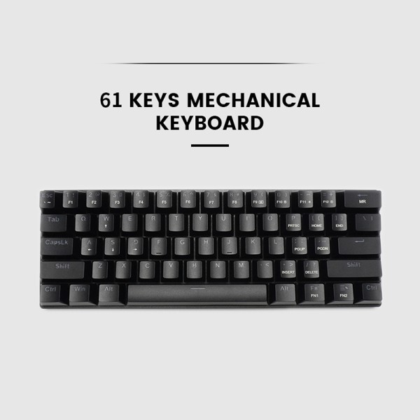 Mini portable 61-key wired mechanical keyboard Mini portable 61-key wired mechanical keyboard