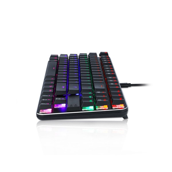 Luminous RGB backlit wired mechanical keyboard