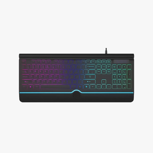 Splash-proof silent wired mechanical keyboard