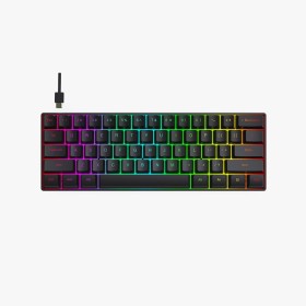 61-key RGB backlit wired mechanical keyboard