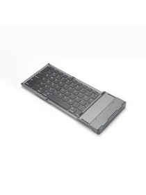 Portable foldable wireless keyboard with touchpad