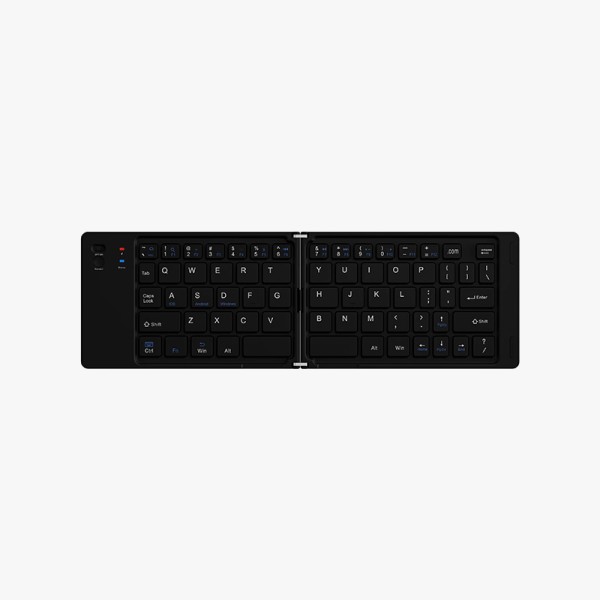 Ultra-thin foldable 66-key wireless keyboard