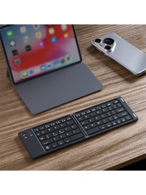 Ultra-thin foldable 66-key wireless keyboard
