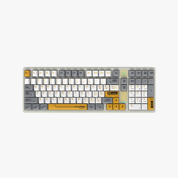 Three-mode wireless mechanical keyboard