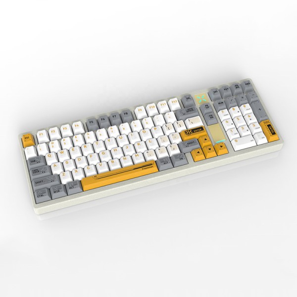 Three-mode wireless mechanical keyboard