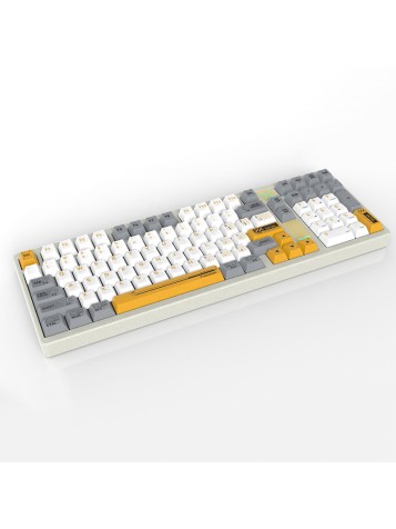 Three-mode wireless mechanical keyboard