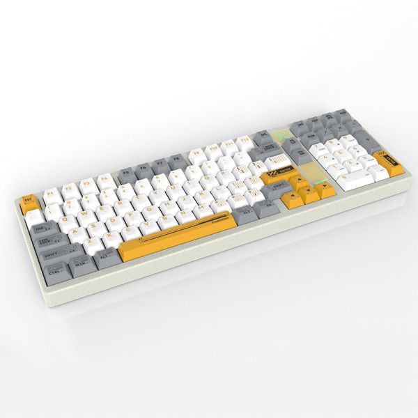 Three-mode wireless mechanical keyboard