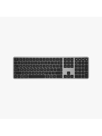 High-end ultra-thin 109-key wireless keyboard