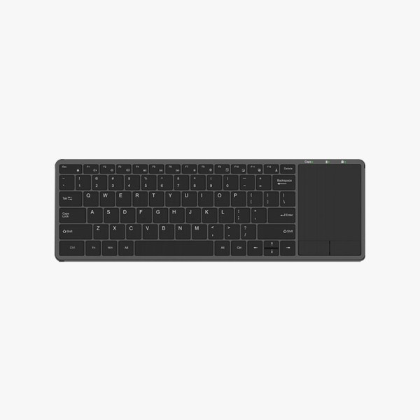 High-quality wireless keyboard with touchpad