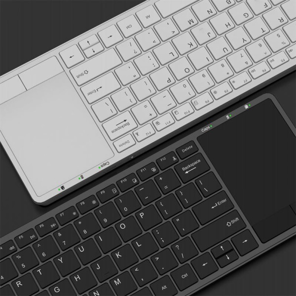 High-quality wireless keyboard with touchpad
