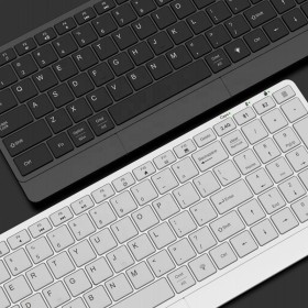 Simple and ultra-thin wireless office keyboard