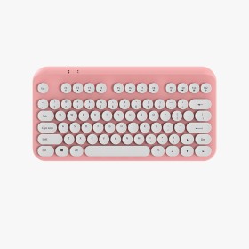 Retro and elegant 77-key wireless keyboard