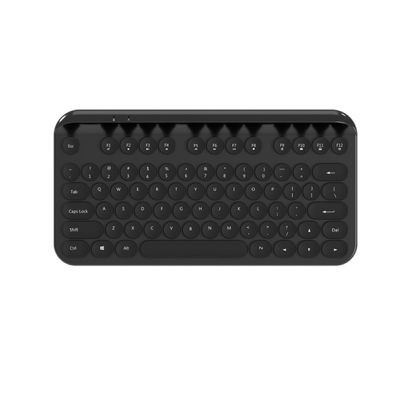 Retro and elegant 77-key wireless keyboard
