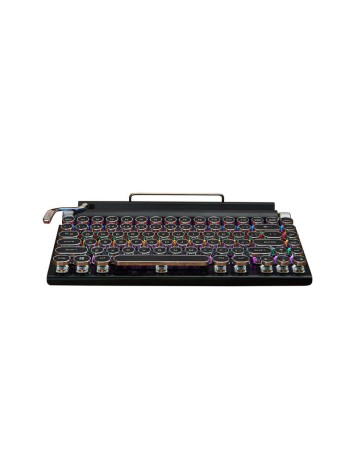 Retro mini wireless mechanical keyboard