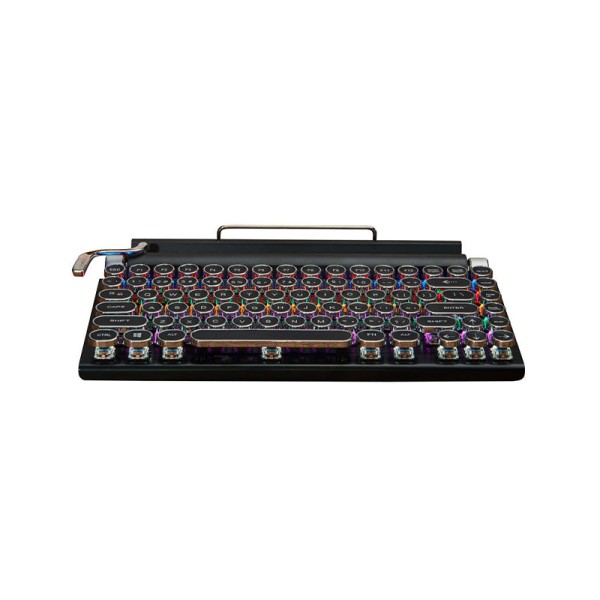 Retro mini wireless mechanical keyboard